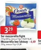E.Leclerc Ser mozzarella/light Croisés oferta