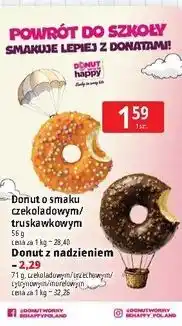 E.Leclerc Donut o smaku czekoladowym/truskawkowym oferta