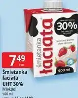 E.Leclerc Śmietanka Łaciata UHT 30% Mlekpol oferta