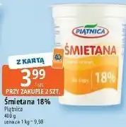 E.Leclerc Śmietana 18% Piątnica oferta