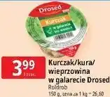 E.Leclerc Kurczak/kura/wieprzowina w galarecie Drosed Roldrob oferta