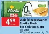 E.Leclerc Wafelki nadziewane/Ciastka Florbu bez dodatku cukru oferta