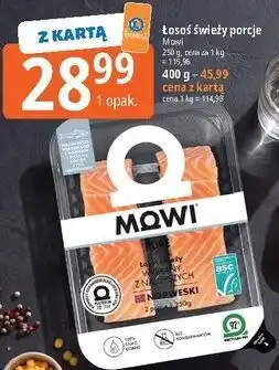 E.Leclerc Łosoś świeży porcje Mowi oferta