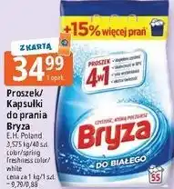 E.Leclerc Proszek/Kapsułki do prania Bryza 4w1 do białego oferta