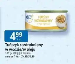 E.Leclerc Tuńczyk rozdrobniony w oleju Eco+ oferta