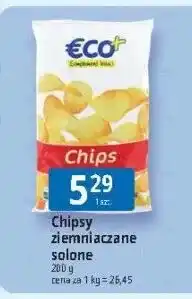 E.Leclerc Chipsy ziemniaczane solone Eco+ oferta