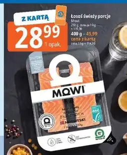 E.Leclerc Łosoś świeży porcje Mowi oferta