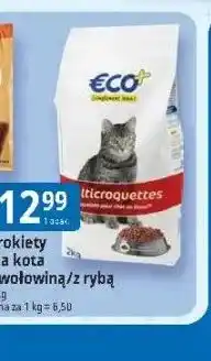 E.Leclerc Krokiety dla kota z wołowiną Eco+ oferta