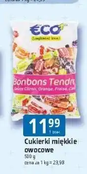 E.Leclerc Cukierki miękkie owocowe ECO+ oferta