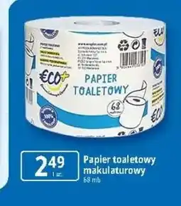 E.Leclerc Papier toaletowy makulaturowy Eco+ 68mb oferta