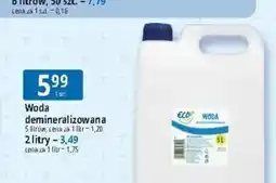 E.Leclerc Woda demineralizowana Eco+ 5 l oferta