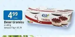 E.Leclerc Deser tiramisu Eco+ 2-pak oferta