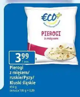 E.Leclerc Pierogi z mięsem Eco+ oferta