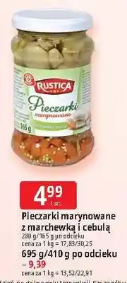 E.Leclerc Pieczarki marynowane z marchewką i cebulą Rustica oferta