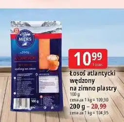 E.Leclerc Łosoś atlantycki wędzony na zimno plastry Ronde des Mers oferta