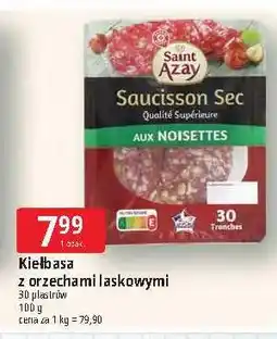 E.Leclerc Kiełbasa z orzechami laskowymi Saint Azay oferta
