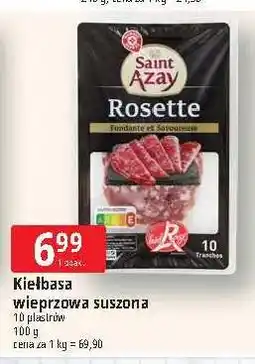 E.Leclerc Kiełbasa wieprzowa suszona Saint Azay oferta