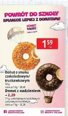 E.Leclerc Donut o smaku czekoladowym Donut Happy oferta