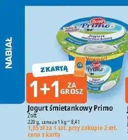 E.Leclerc Jogurt śmietankowy Primo Zott oferta
