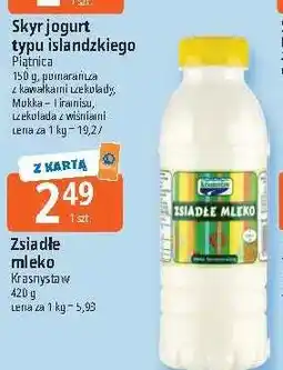 E.Leclerc Zsiadłe mleko Krasnystaw oferta