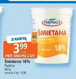 E.Leclerc Śmietana Piątnica 18% oferta