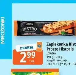 E.Leclerc Zapiekanka Bistro Proste Historie oferta