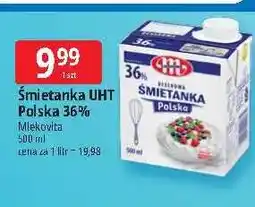 E.Leclerc Śmietanka UHT polska Mlekovita 36% oferta