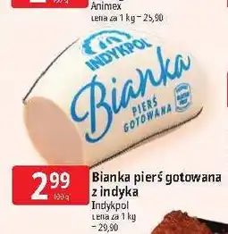 E.Leclerc Pierś gotowana z indyka Bianka Indykpol oferta