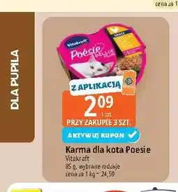 E.Leclerc Karma dla kota Poésie Vitakraft oferta