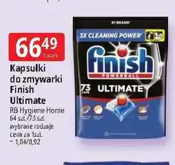 E.Leclerc Kapsułki do zmywarki Finish Ultimate oferta
