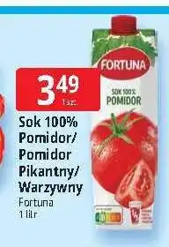 E.Leclerc Sok pomidor pikantny Fortuna 100% oferta