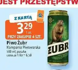 E.Leclerc Piwo Żubr oferta