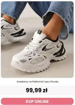 Renee Sneakersy na platformie typu chunky Renee oferta