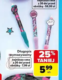 Carrefour Długopis wymazywalny CoolPack oferta