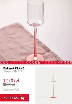 Homla Kieliszek Plane z różową nóżką oferta