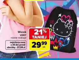 Carrefour Worek CoolPack Vert Hello Kitty oferta