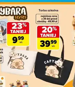 Carrefour Torba szkolna Capybara oferta