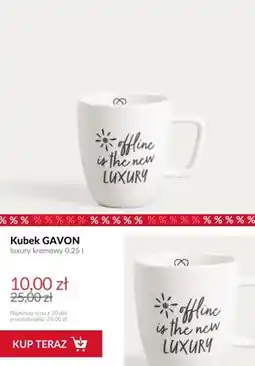 Homla Kubek Gavon luxury kremowy oferta