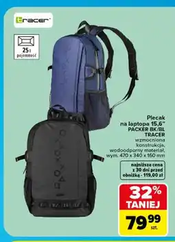 Carrefour Plecak na laptopa 15,6 Tracer Packer oferta