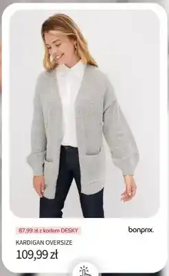BonPrix Kardigan oversize Bonprix oferta