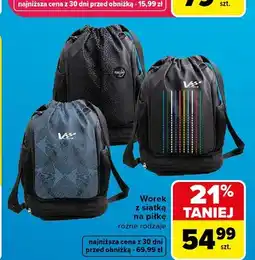 Carrefour Worek z siatką na piłkę oferta