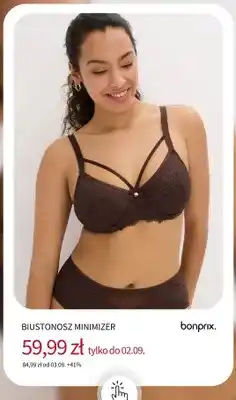 Biustonosz minimizer Bonprix