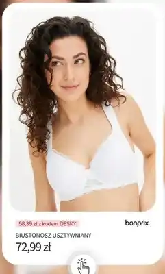 BonPrix Biustonosz usztywniany Bonprix oferta