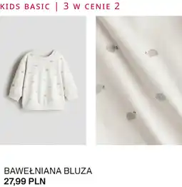 H&M Bawełniana bluza H&M Kids Basic oferta