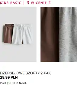 H&M H&M Dżersejowe szorty 2-pak oferta