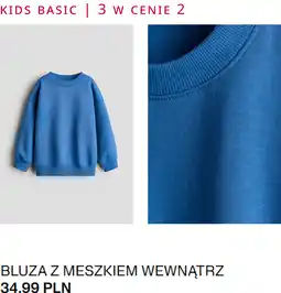 H&M H&M Bluza z meszkiem wewnątrz Kids Basic oferta