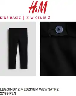 H&M H&M Legginsy z meszkiem wewnątrz oferta