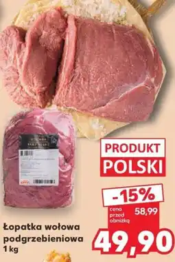 Kaufland Łopatka wołowa podgrzebieniowa oferta