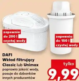 Kaufland DAFI Wkład filtrujący Classic lub Unimax oferta
