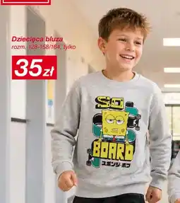 KiK Bluza dziecięca SpongeBob rozm. 128-158/164 oferta